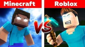 This the image of Roblox vs Minecraft Comparison