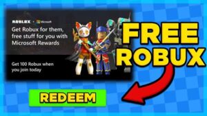 Get Microsoft Rewards 100 Robux For Free